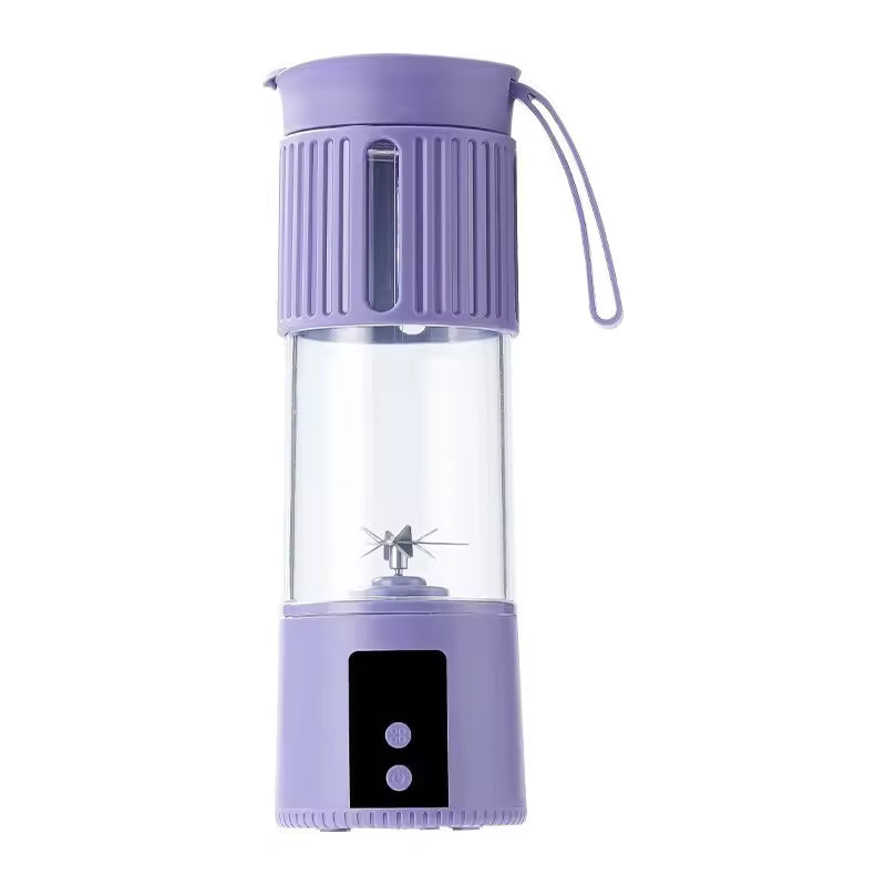 Portable Rechargeable Juicer Blender – 450ML USB Smoothie Maker